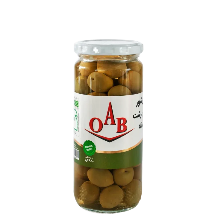 زیتون شور درشت با هسته ۵۰۰ گرمی OAB