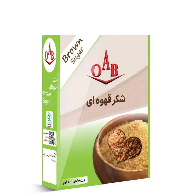 شکر قهوه‌ ای ۴۰۰ گرمی OAB